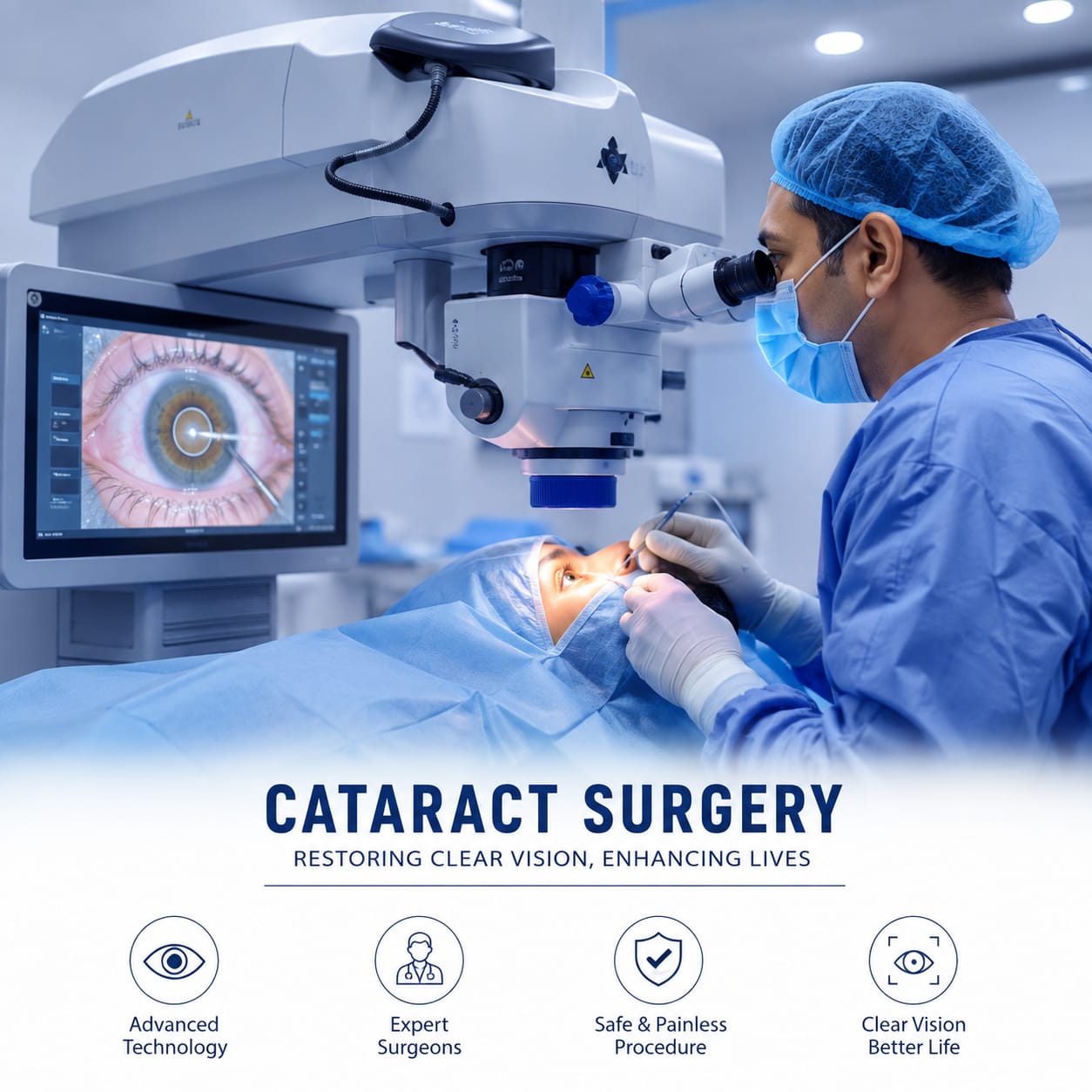 Advanced Cataract Surgery in Hyderabad & Telangana